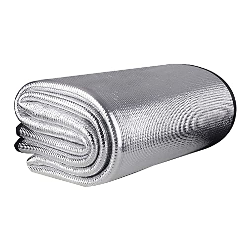 Erpmlyo 8 mm Picknickdecke Strandmatratze Isomatte Aluminiumfolie Outdoor Zelt Picknickmatte, 200 X 200 cm von Erpmlyo