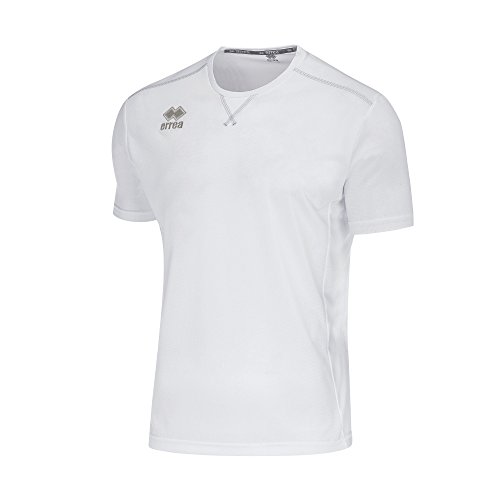 Errea Herren Everton Mc Sportliches T-Shirt, Weiß, L von Errea