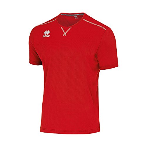 Errea Herren Everton Mc Sportliches T-Shirt, rot, XL von Errea
