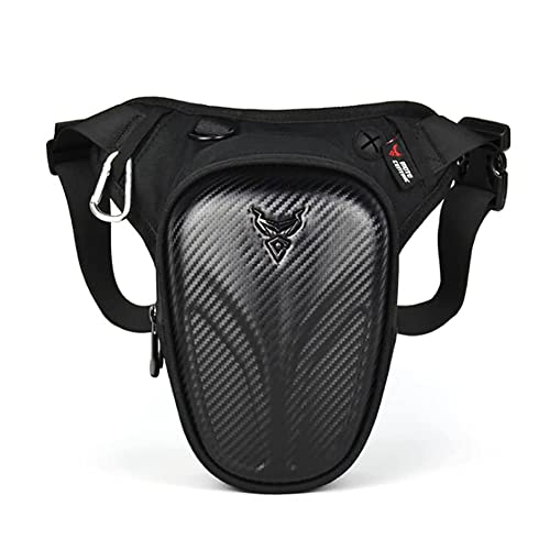 Eshow Beintasche Motorrad Hüfttasche Oberschenkeltasche wasserdicht für Damen und Herren zum Outdoorsport Radfahrren Wandern schwarz von Eshow