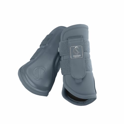 Eskadron Gamaschen Pferdegamaschen Softshell Classic Sports, Größe:M, Farbe:Steel Blue von Eskadron