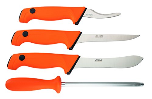 EKA Butcher-Set, orange Messer-Set von Eskilstuna Sweden