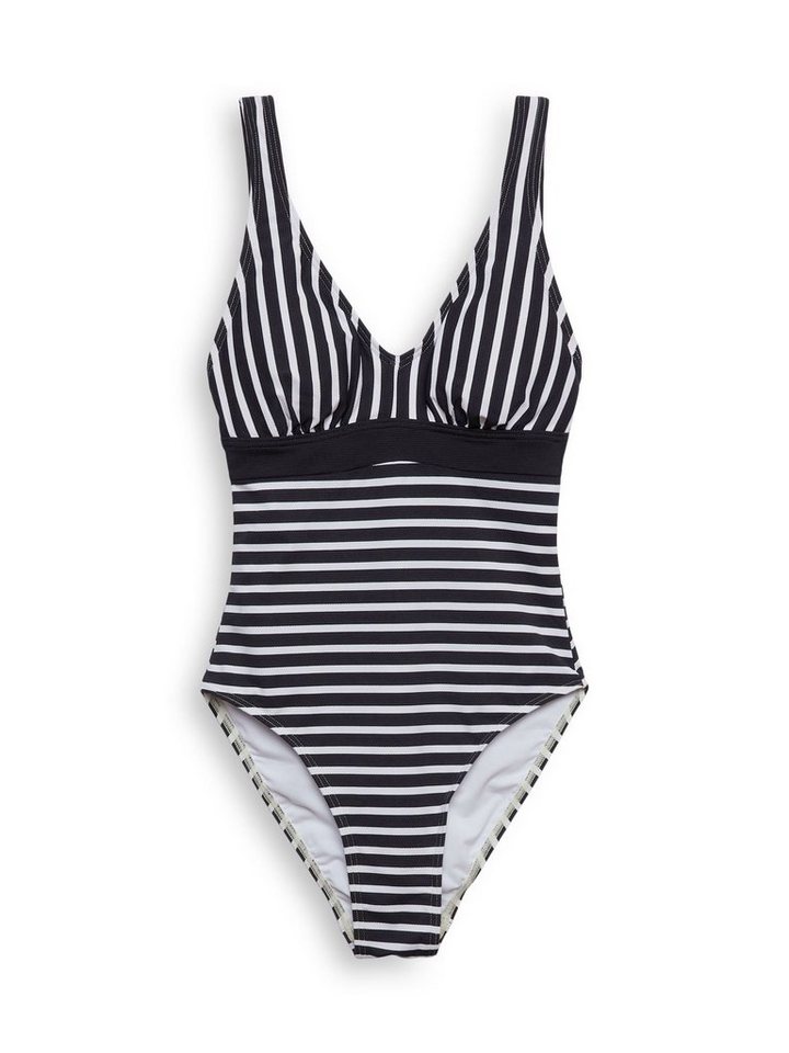 Esprit Badeanzug Badeanzug mit Streifen-Muster von Esprit