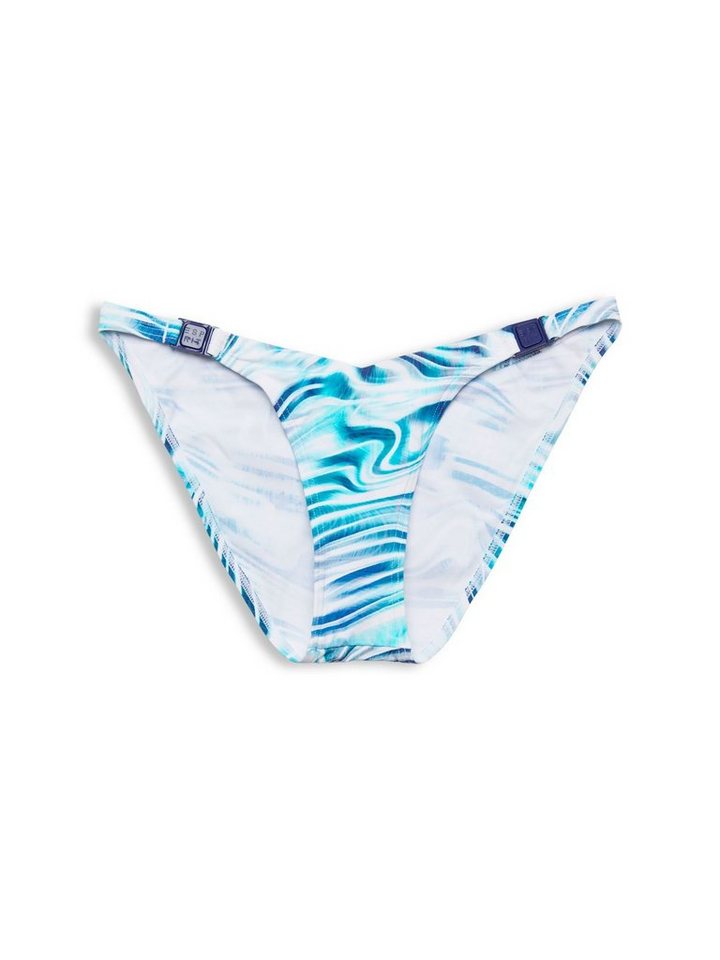 Esprit Bikini-Hose Mini-Bikinihose mit Wellenprint von Esprit
