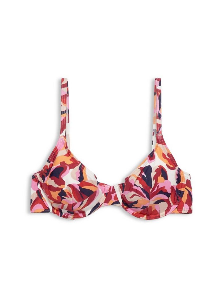 Esprit Bügel-Bikini-Top Bikinitop mit Blumenprint von Esprit