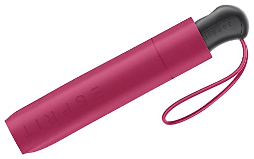 ESPRIT Taschenschirm Easymatic Light Auf-Zu Automatik HW 2022 - vivacious pink von ESPRIT