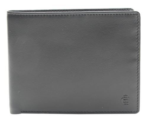 Esquire Slim - Geldbörse 8cc 12 cm RFID black von Esquire