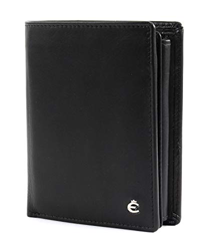 Esquire Harry - Geldbörse 9cc 11.5 cm RFID CARDSAFE Black von Esquire