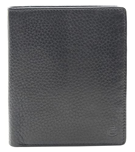 Esquire große Geldbörse mit 16 Kartenfächern RFID Schutz Leder schwarz Herren Portemonnaie Geldbeutel Brieftasche von Esquire