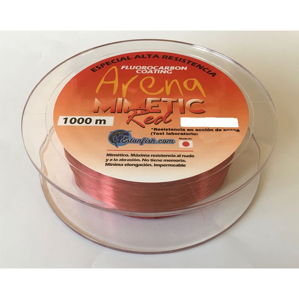 Estanfish Arena Monofilament 1000 M Rot 0.280 mm von Estanfish