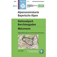 DAV AV-Karte BY 21 Nationalpark Berchtesgaden, Watzman von DAV