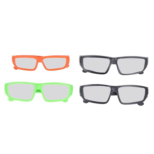 Eujgoov 4-teilige Sonnenfinsternis-Beobachtungsbrille für Erwachsene mit Premium-Filtern für die Sonnenbeobachtung von Eujgoov