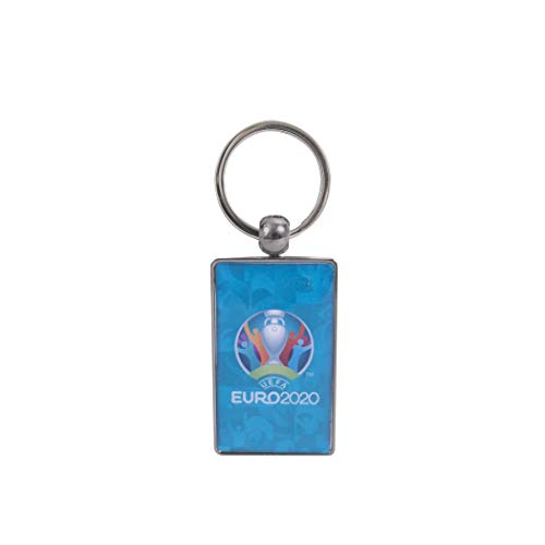 Euro 2020 Unisex-Youth Key Ring, Turquoise, One Size von Euro 2020