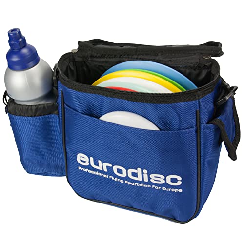 Eurodisc Frisbee Disc Golf Starter Sporttasche EASYBAG | Platz für bis zu 7 Scheiben | Flaschenhalter | Wasserabweisendes Material von Eurodisc