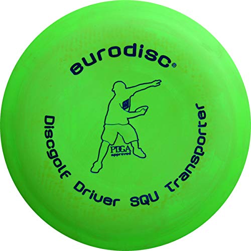 Eurodisc Unisex – Erwachsene Discgolf Driver Standard Frisbee, Green, 21 cm von Eurodisc