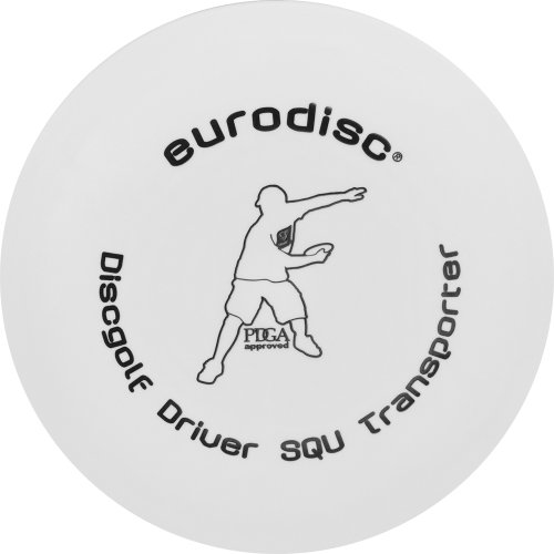 Eurodisc Unisex – Erwachsene Discgolf Driver Standard Frisbee, blank, 21 cm von Eurodisc