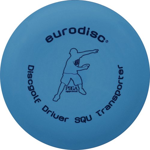 Eurodisc Unisex – Erwachsene Discgolf Driver Standard Frisbee, blu, 21 cm von Eurodisc