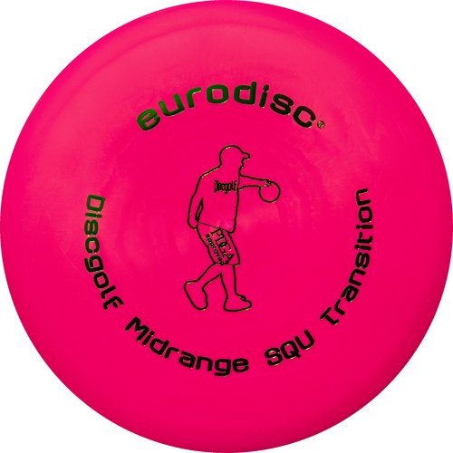 Eurodisc Unisex – Erwachsene Discgolf Midrange Standard Frisbee, New pink, 21 cm von Eurodisc