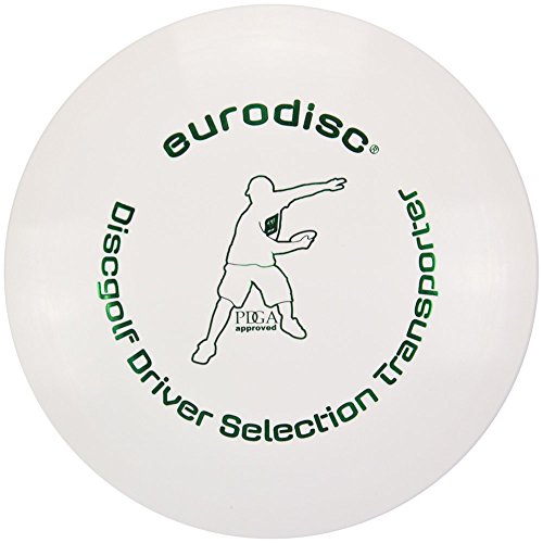 Eurodisc Unisex – Erwachsene Driver Discgolf Frisbee, blank, 21 cm von Eurodisc