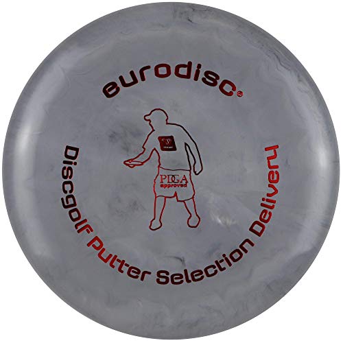 Eurodisc Unisex – Erwachsene Putter Discgolf Frisbee, Gray, 21 cm von Eurodisc