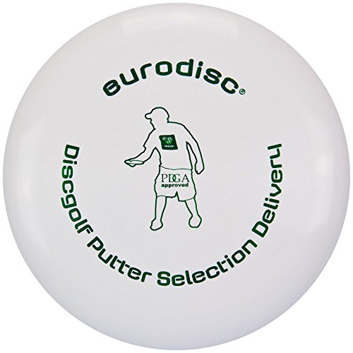 Eurodisc Unisex – Erwachsene Putter Discgolf Frisbee, blank, 21 cm von Eurodisc