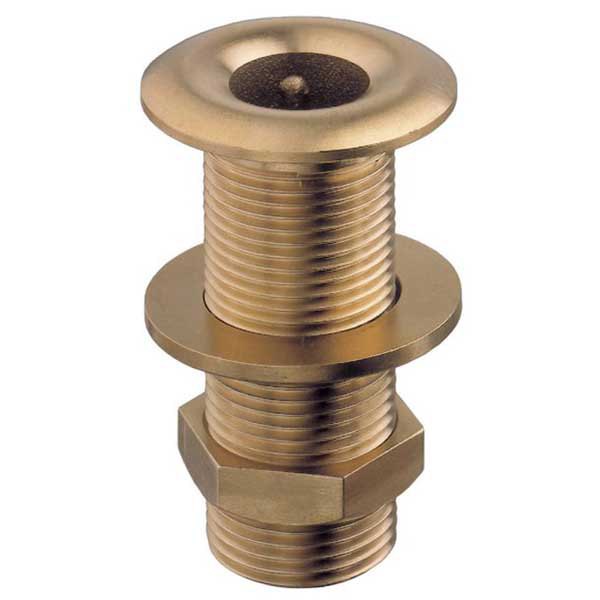 Euromarine 1 1/2´´ Short Threaded Grommet Thru-hull Golden von Euromarine