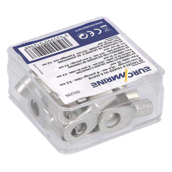 Euromarine 35 Mm2 Crimp&solder Eyelet Terminal 20 Units Durchsichtig 10.5 mm von Euromarine