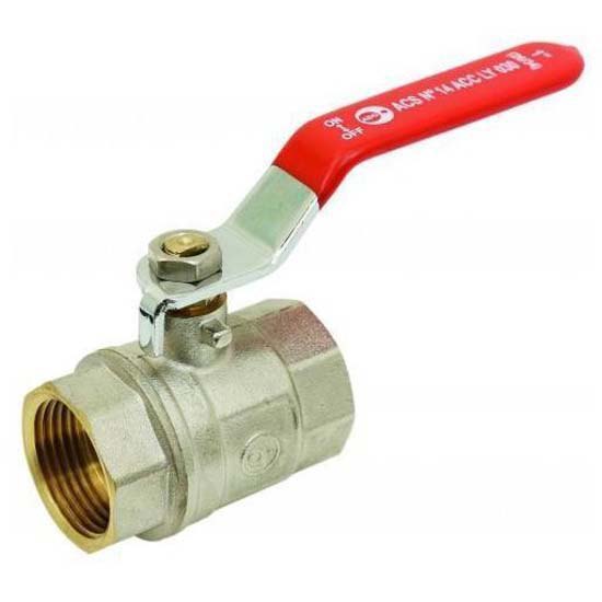 Euromarine Pn25 Female-female 2 Way Ball Valve Golden 1 1/2´´ von Euromarine