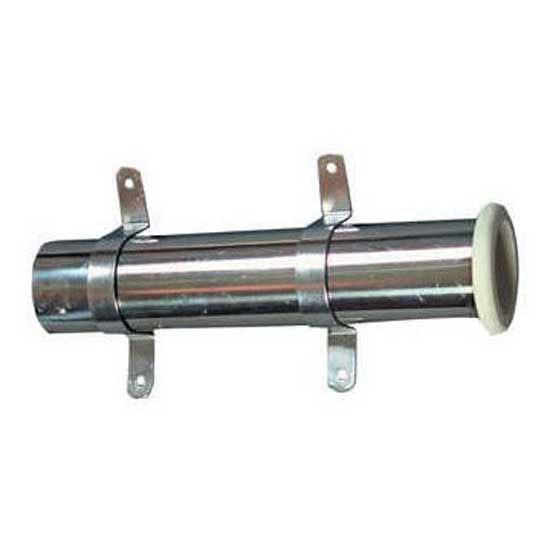 Euromarine Stainless Steel Plated Rod Holder With Cap Silber von Euromarine