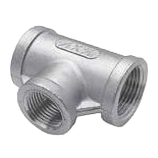 Euromarine Vrac Female Tee Connector Silber 1 1/2´´ von Euromarine