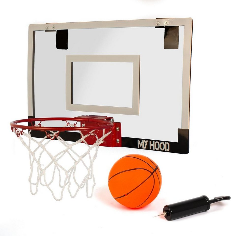 Europlay Basketballkorb Mini Basketballkorb (1-St., Basketballkorb inklusive Ball und Ballpumpe), Inklusive Ball und Ballpumpe von Europlay