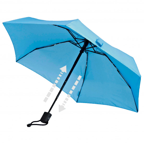 EuroSchirm - Dainty Automatic - Regenschirm blau von Euroschirm
