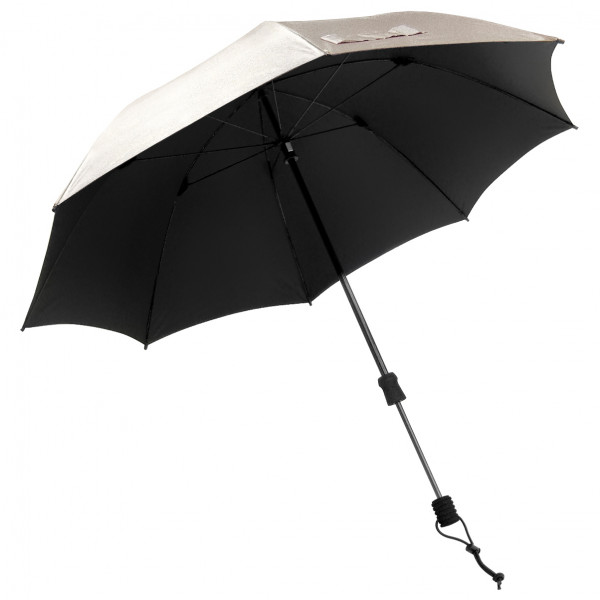 EuroSchirm - Swing Handsfree - Regenschirm silber uv 50+ von Euroschirm