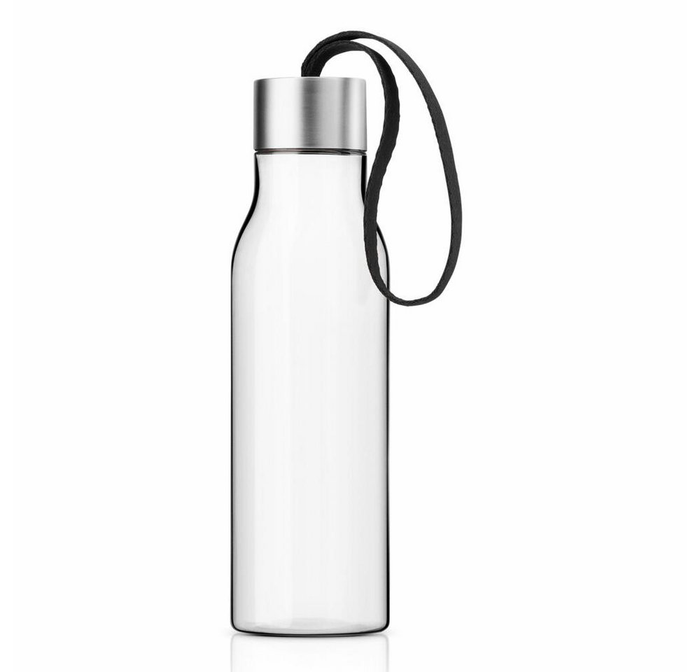 Eva Solo Trinkflasche Kunststoff/Edelstahl/Silikon Schwarz 500 ml von Eva Solo