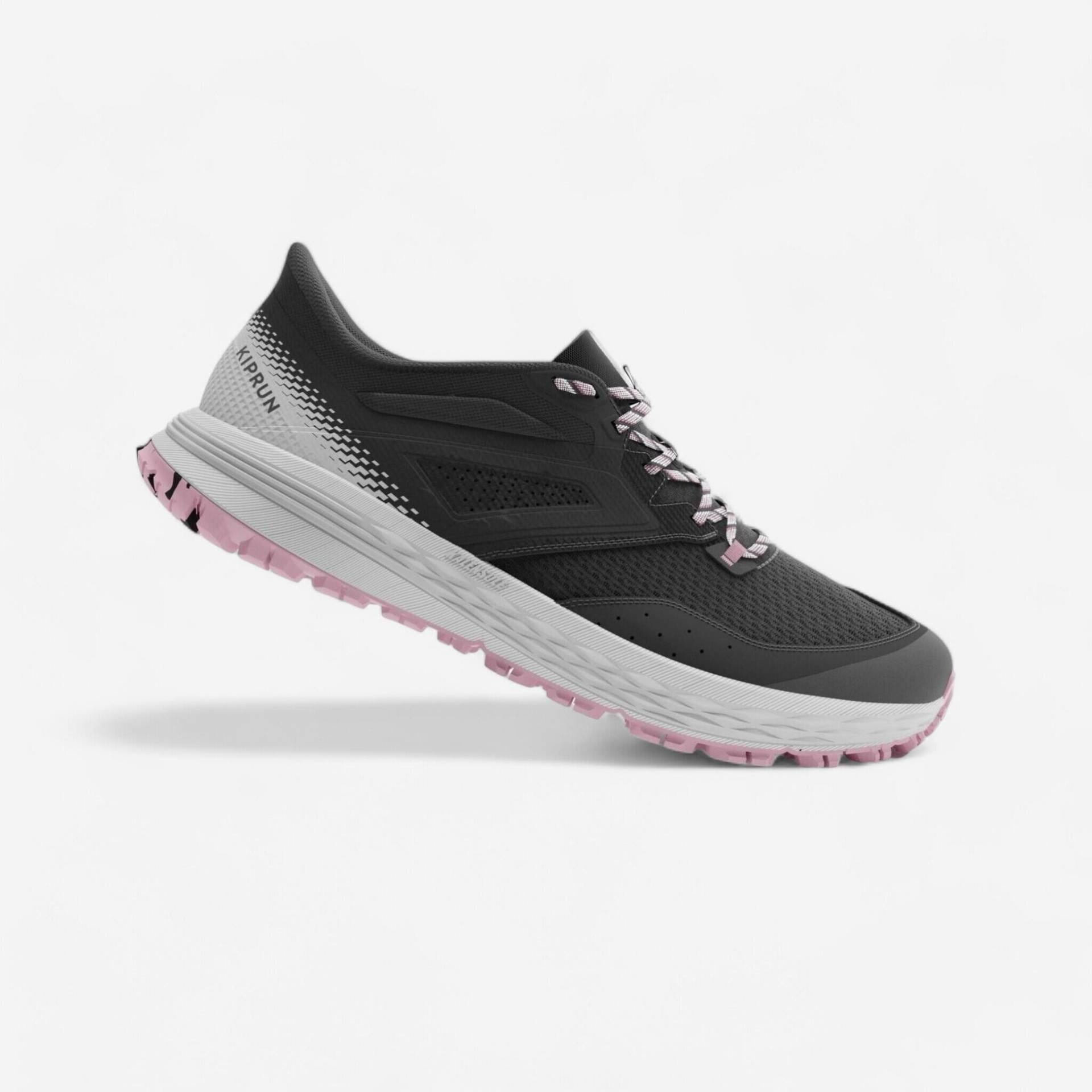 Trailrunningschuhe Damen - TR2 grau/rosa von Evadict