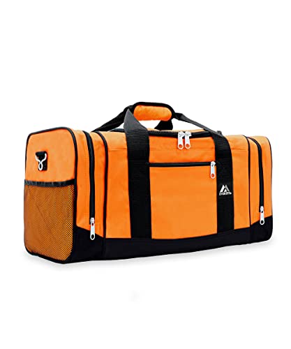 Everest Crossover Duffel Bag – Groß, Orange (orange) - 025-OG/BK von Everest