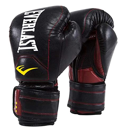 Everlast Boxhandschuhe Trainingshandschuhe Schwarz Elite Muay Thai Glove von Everlast