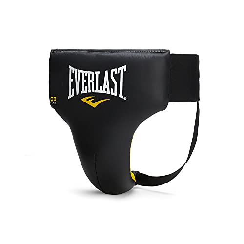 Everlast Unisex - Erwachsene Lightsparring Protector , Tiefschutz, Schwarz, XL von Everlast