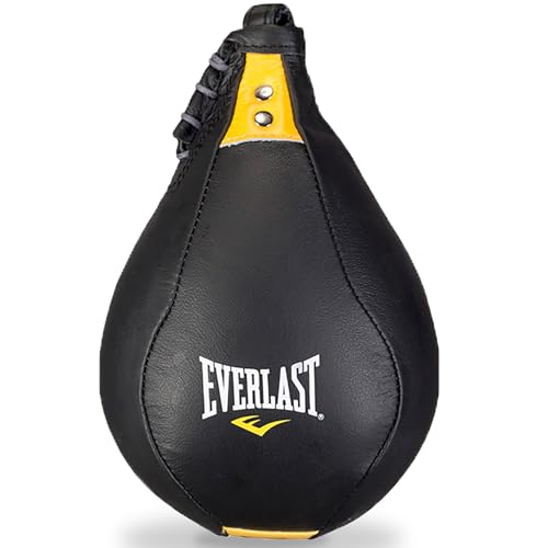 Everlast Unsiex Erwachsene Sport Boxen Punching Ball Kangaroo Speed Bag, Schwarz, 9x6 von Everlast