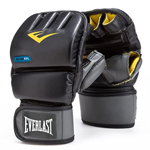 Everlast EverGel Wristwrap Heavy Bag Handschuhe, Größe S/M, Schwarz von Everlast