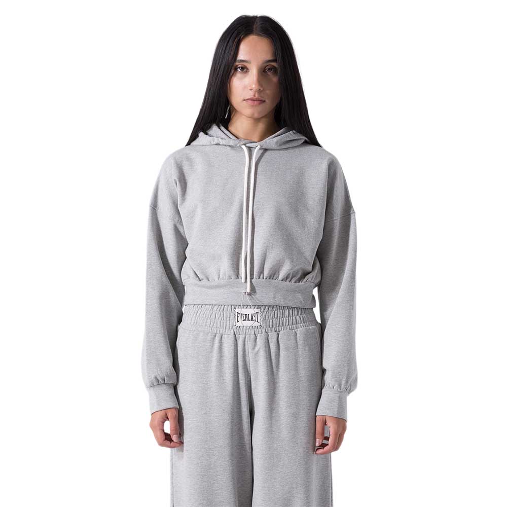 Everlast Felpa Strechech Cropped Hoodie Grau XS Frau von Everlast