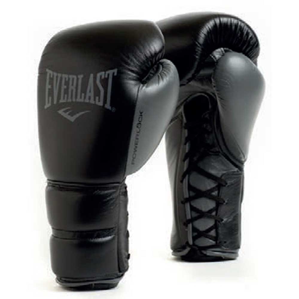 Everlast Powerlock 2 Pro Lace Training Gloves Schwarz 12 oz von Everlast