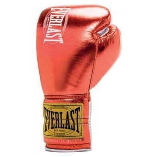 Everlast Unisex- Erwachsene Boxhandschuhe 1910 Pro Fight Glove Kampfhandschuhe,Rot, 8oz von Everlast
