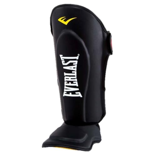 Everlast Unisex - Erwachsene Sport Boxen Schienbeinschutz Elite Muay Thai Shinguard, Schwarz, M von Everlast