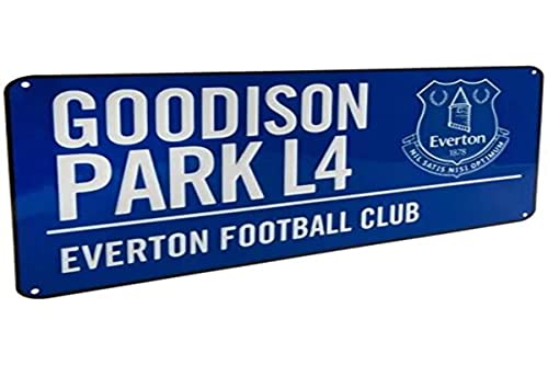 Everton FC – Straßenschild, offizieller Merchandising-Artikel von Everton F.C.
