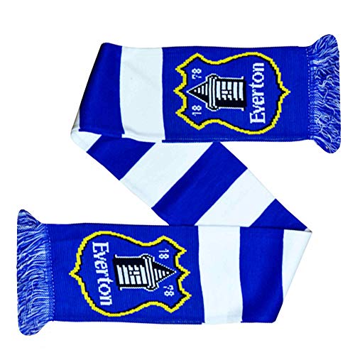 Everton Offizielles FC Fußball-Wappen-Schal (100% Acryl) von Everton