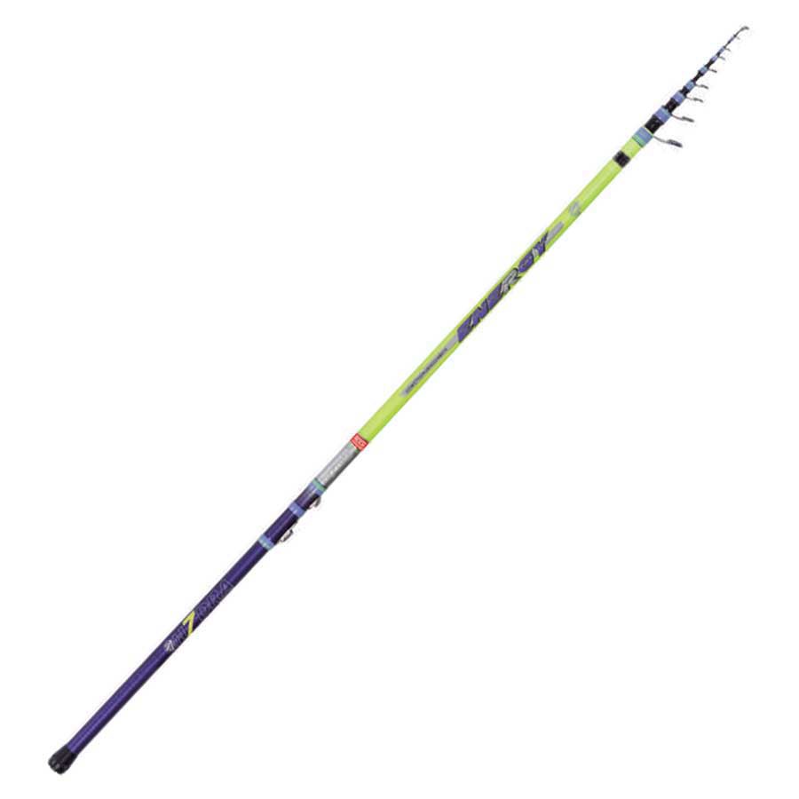 Evia H7dra Energy Rock Tele Bolognese Rod Grün 6.00 m von Evia