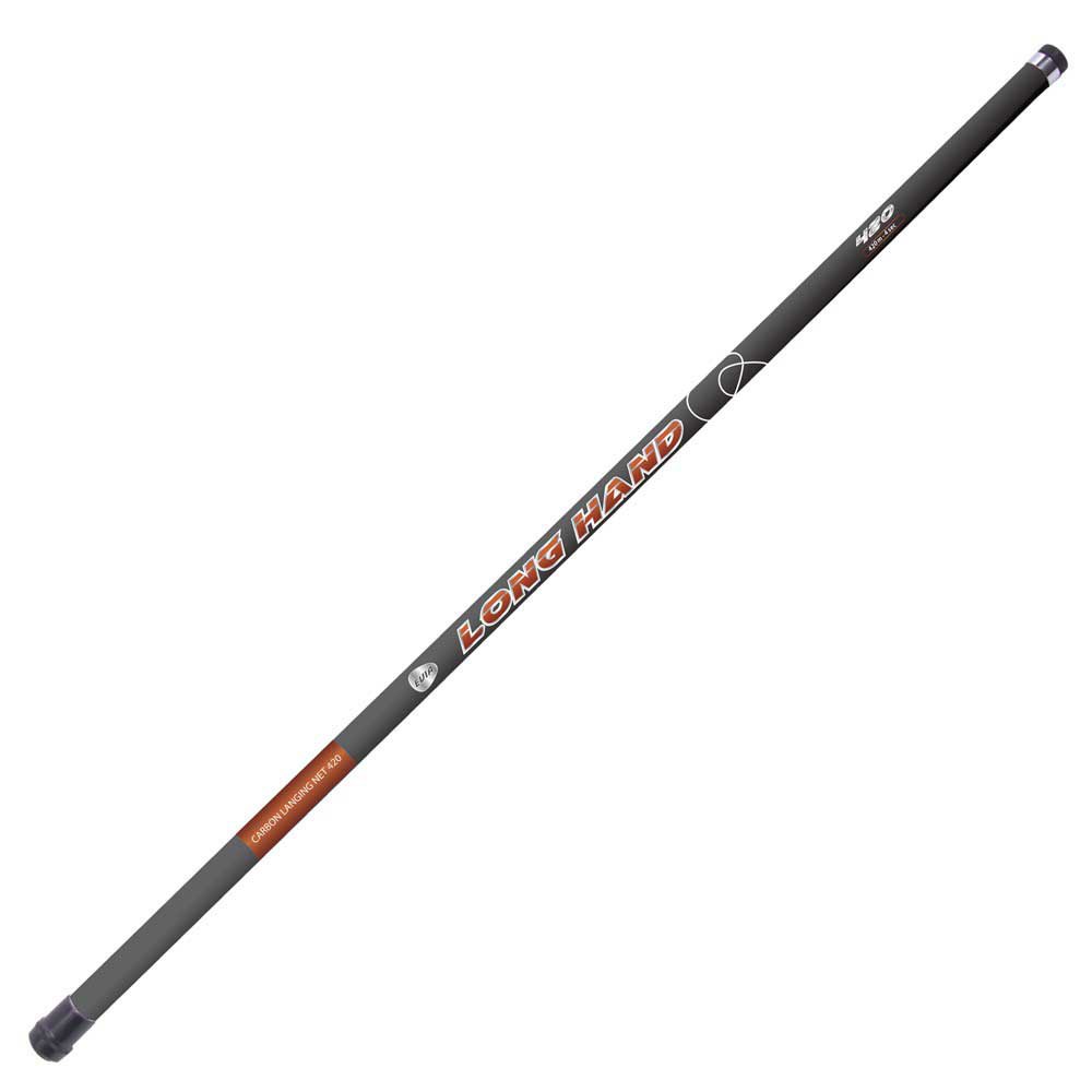 Evia Long Landing Net Handle Silber 5.2 m von Evia