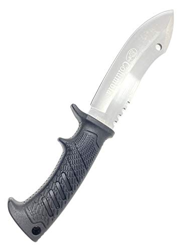 Evil Wear Camping Knife Angler Messer Outdoor Survival Knifes Stahl Silber grau von Evil Wear