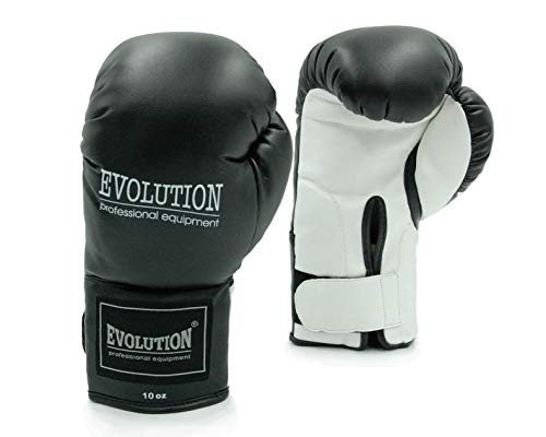 Basic Evolution Boxhandschuhe (12 OZ, Schwarz) von Evolution